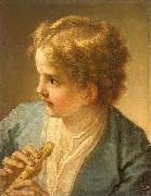 unknow artist, Boy with the flute by tuscan painter Benedetto Luti